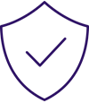icon of a shield with a checkmark
